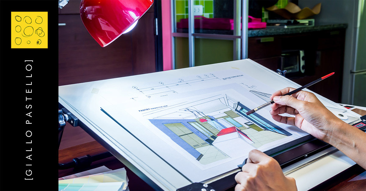 I 9 punti per realizzare un progetto di Interior Design - Giallo Pastello