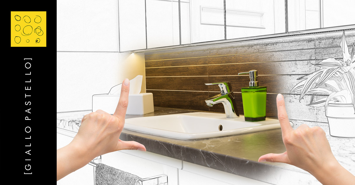 Ristrutturare il Bagno: i 5 migliori trend dei prossimi anni - Giallo Pastello