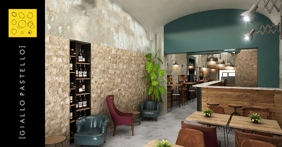 Arredo bar: come possiamo aiutarti - Giallo Pastello