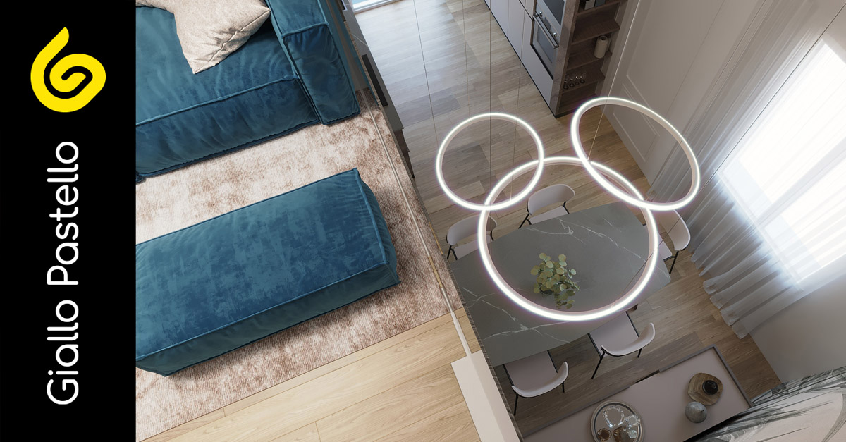 I 5 Errori più comuni senza l'aiuto dell'Interior Design - Giallo Pastello