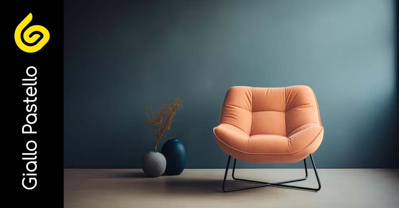 Il Colore Pantone 2024 Peach Fuzz dominerà la scena dell'interior design - Giallo Pastello