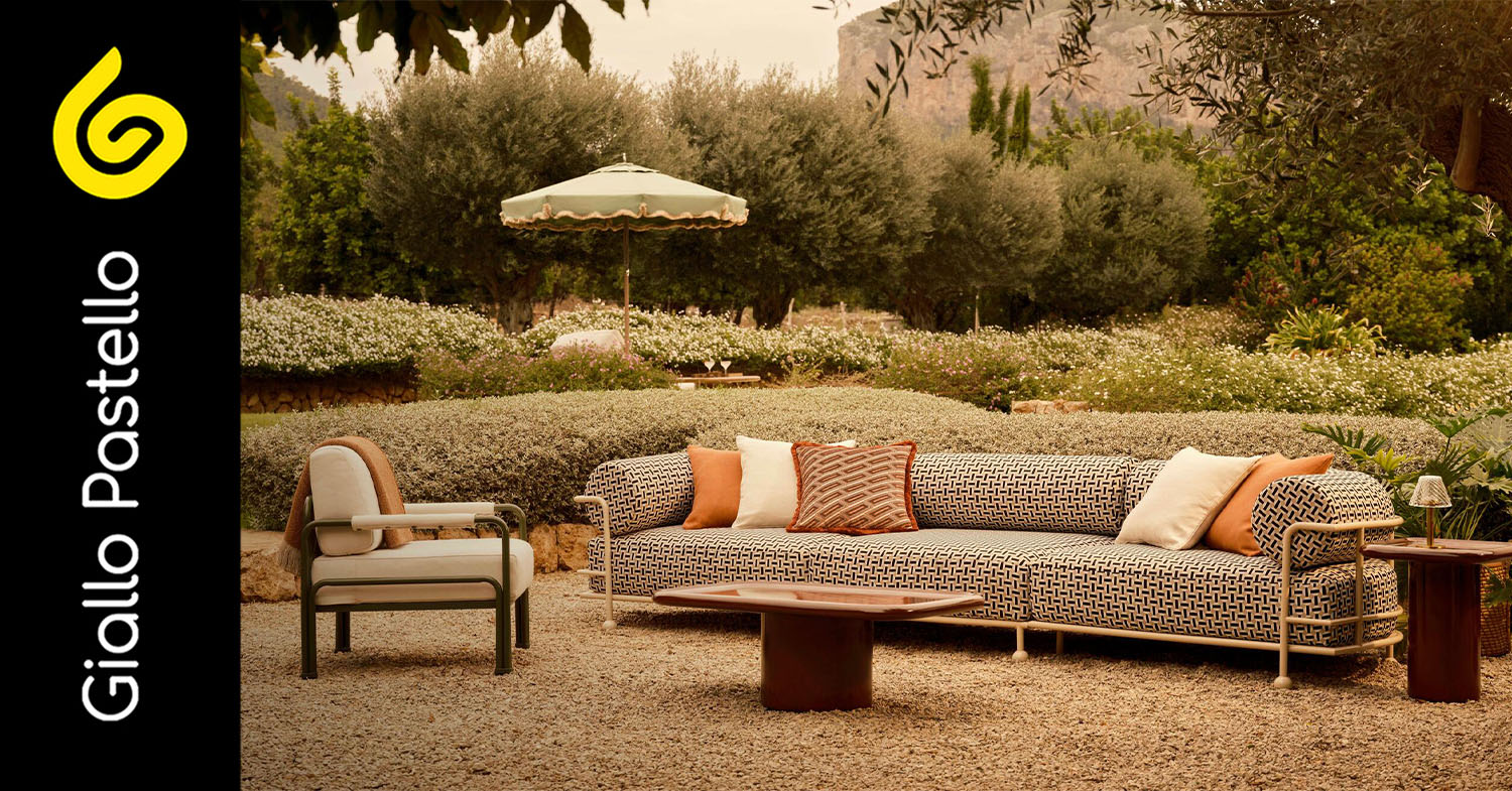 Arredare giardino: come creare un'oasi di stile e comfort - Giallo Pastello