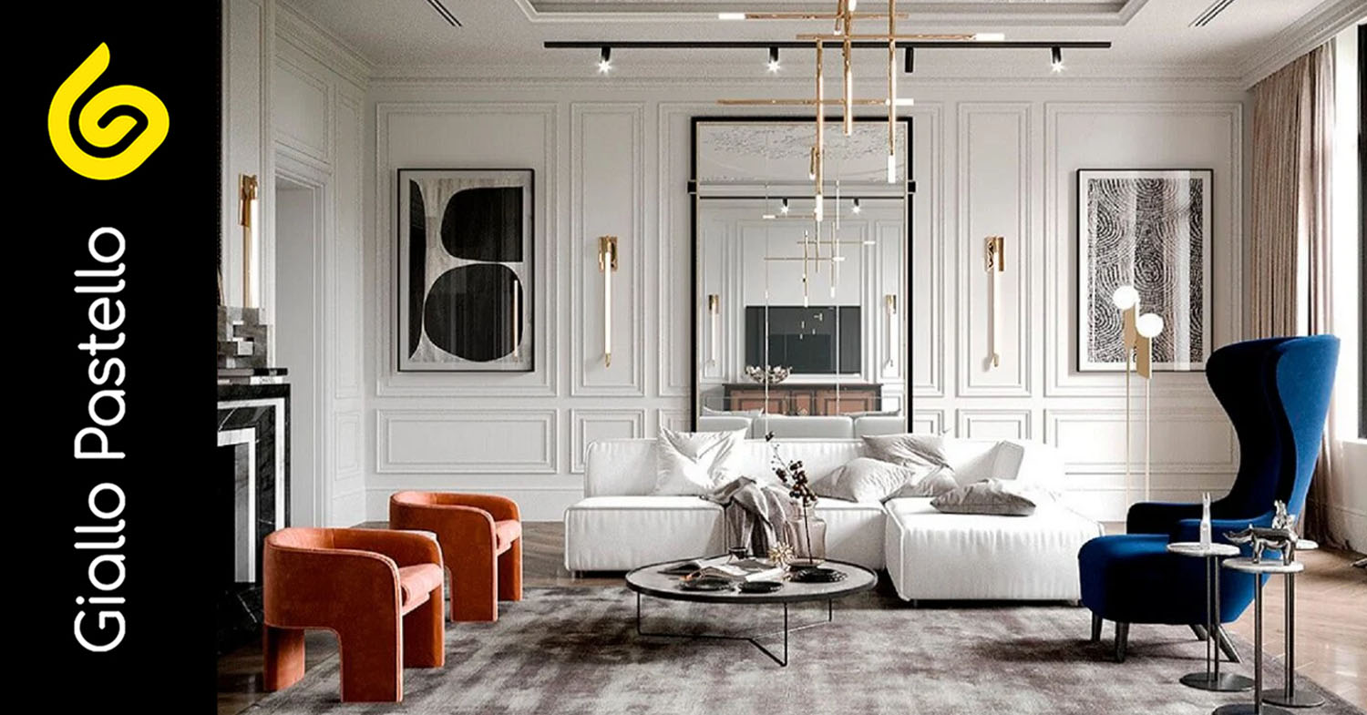 Arredamento classico moderno: come arredare la casa con stile e eleganza - Giallo Pastello