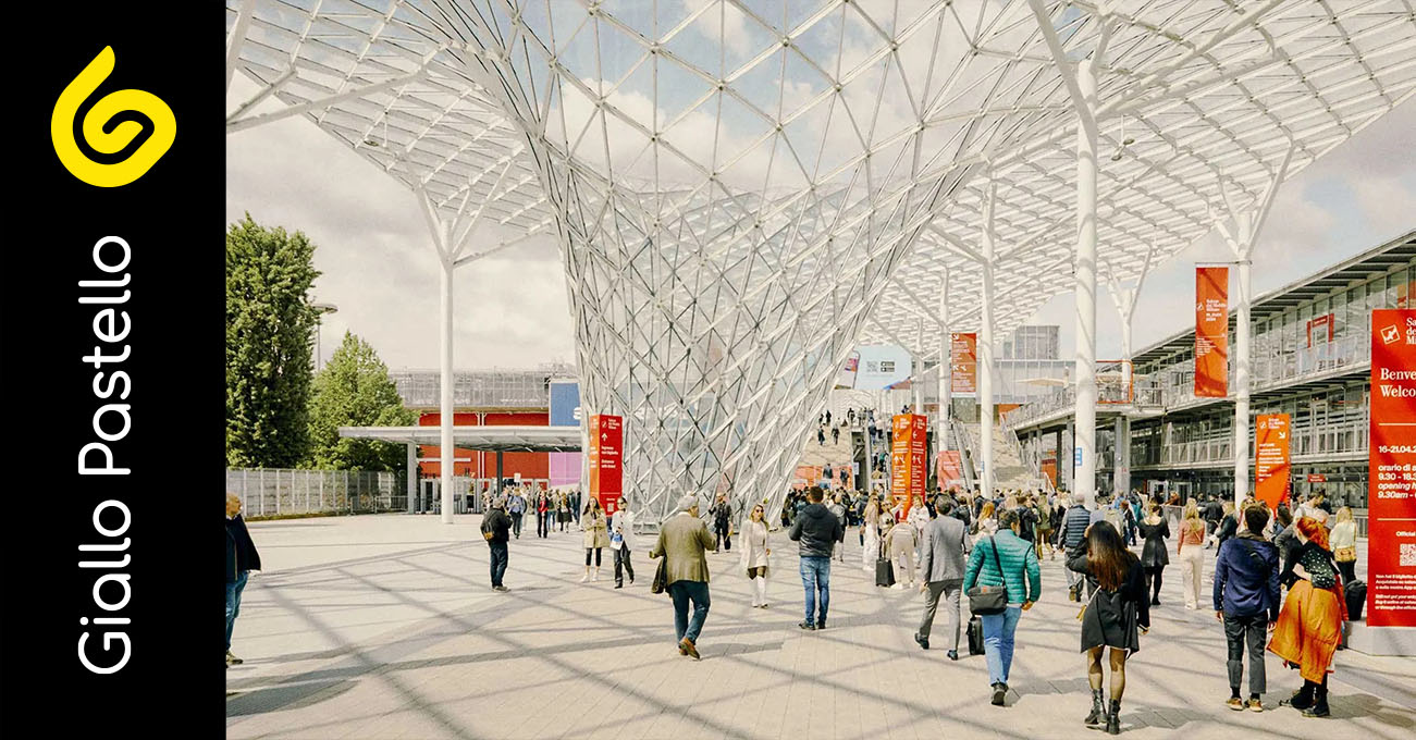 Salone del mobile 2025: Milano incontra il futuro del design con 'Mondi Connessi' - Giallo Pastello