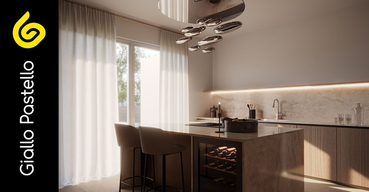 Progettare arredo casa: come creare ambienti funzionali e unici - Giallo Pastello