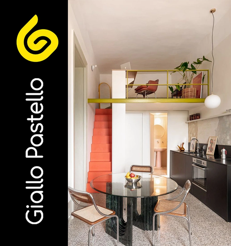 Come arredare una casa piccola - Giallo Pastello