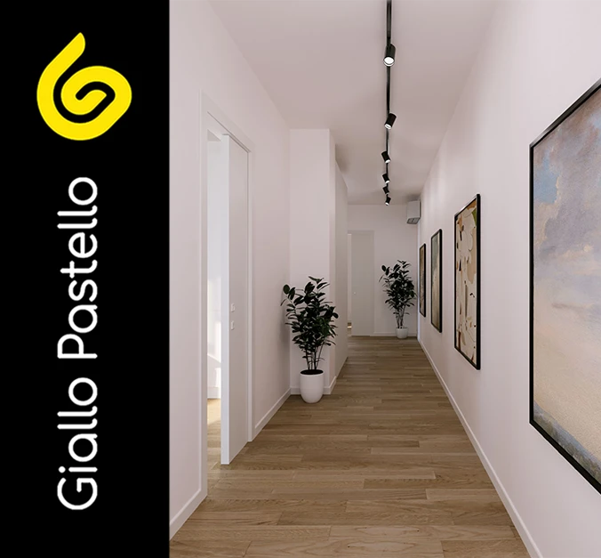Come arredare un corridoio - Giallo Pastello Interior Design