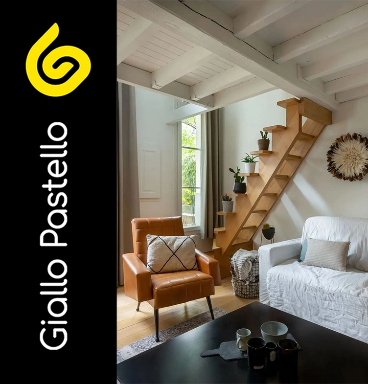 Come arredare una casa piccola - Giallo Pastello
