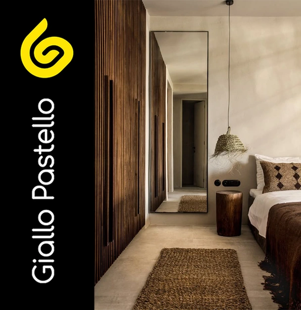 Arredo boho chic - Giallo Pastello