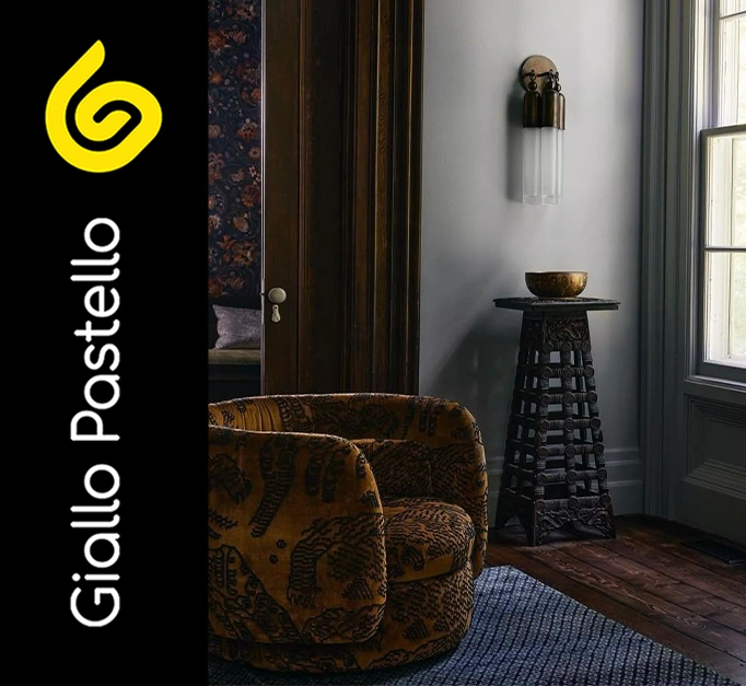 Arredo boho chic - Giallo Pastello