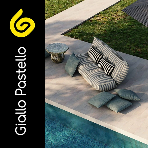 Arredo outdoor - Giallo Pastello
