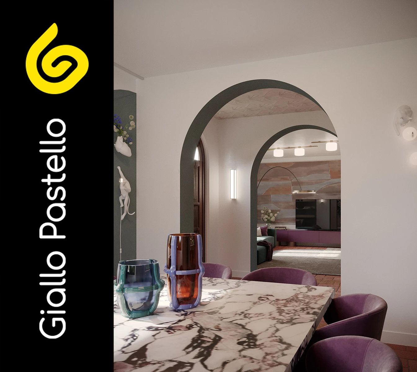 Casa su misura: Design unico e personalizzato - Giallo Pastello Interior Design