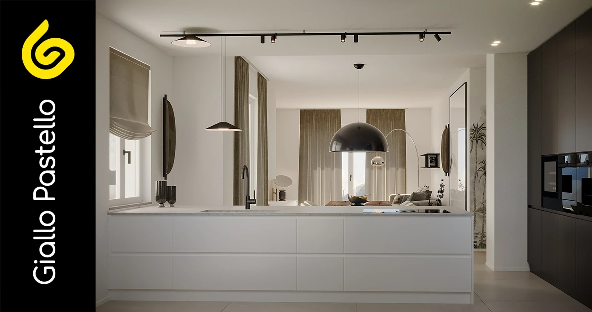 Casa su misura: Illuminazione e comfort - Giallo Pastello Interior Design