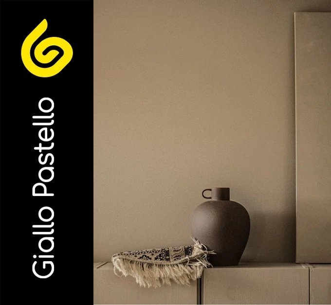 Colori pareti per soggiorno: colori neutri, tortora - Giallo Pastello Interior Design