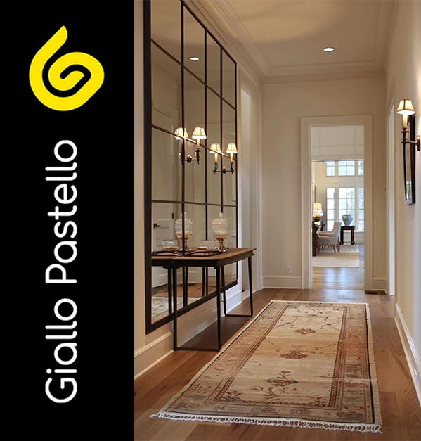 Come arredare un corridoio: illuminazione - Giallo Pastello Interior Design