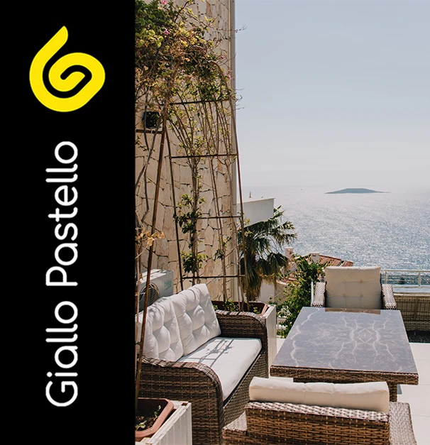 Come arredare un balcone - Giallo Pastello Interior Design
