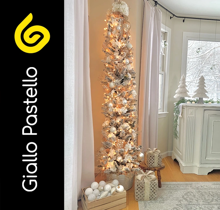 Decorare la casa per Natale: la camera da letto - Giallo Pastello Interior Design