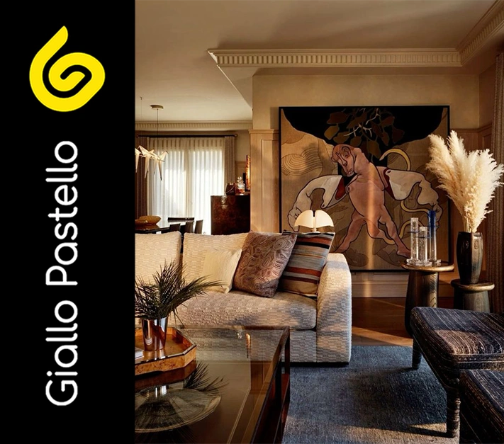 Arredo boho chic - Giallo Pastello