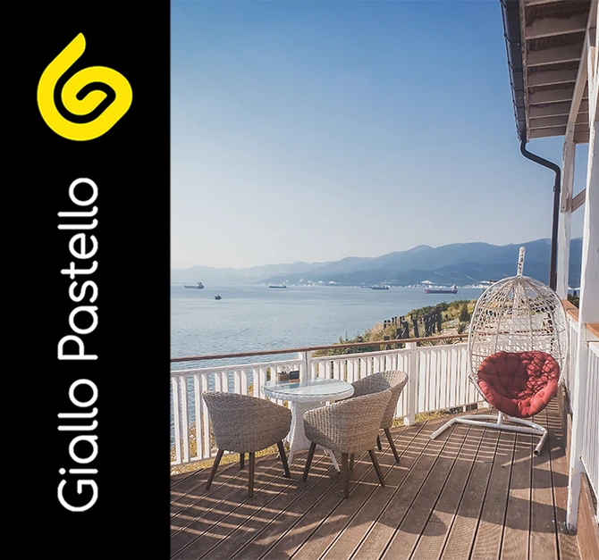 Come arredare un balcone - Giallo Pastello Interior Design