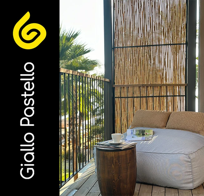 Come arredare un balcone - Giallo Pastello Interior Design