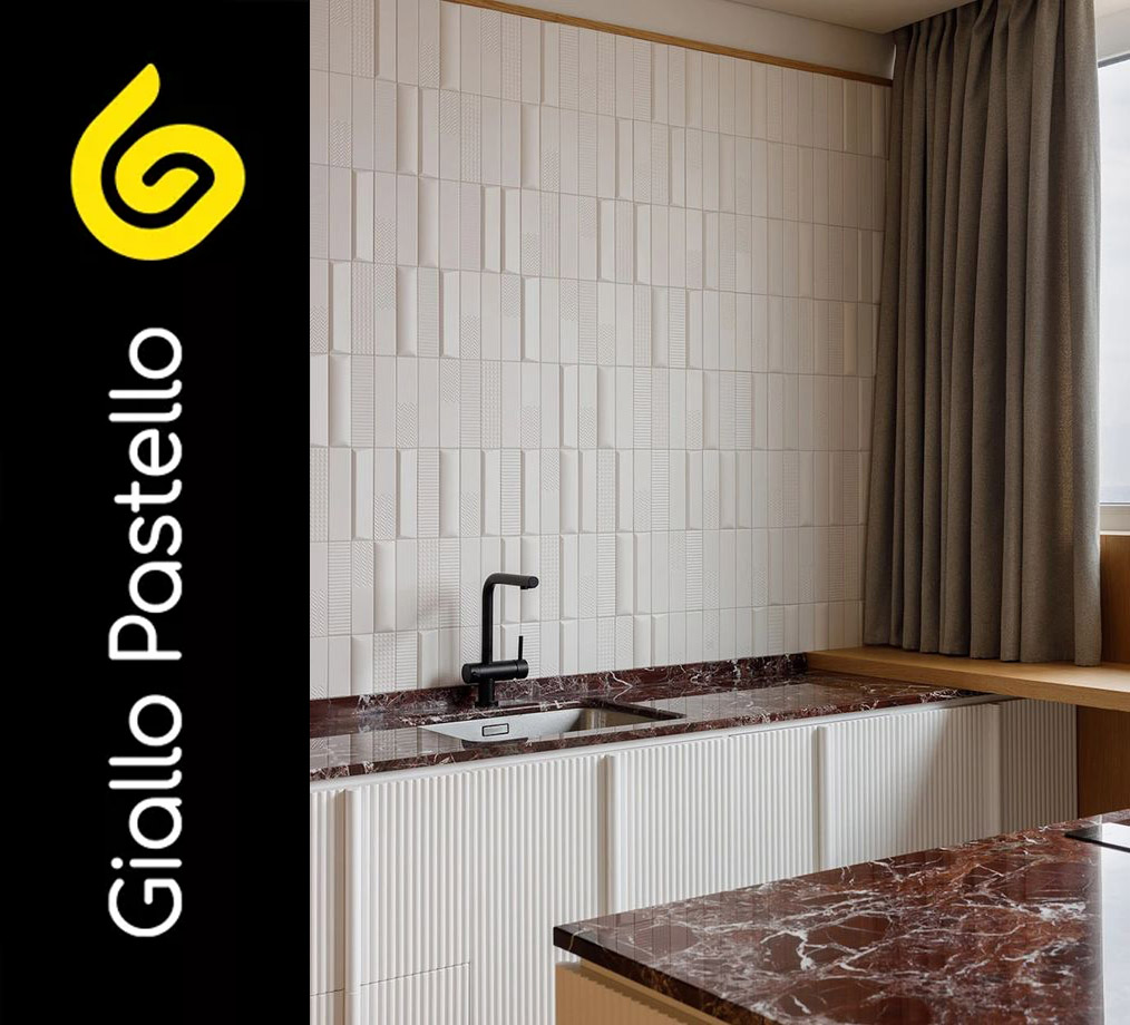 Giallo Pastello Interior Design Brescia - Ristrutturare la cucina - Cucina moderna chiara