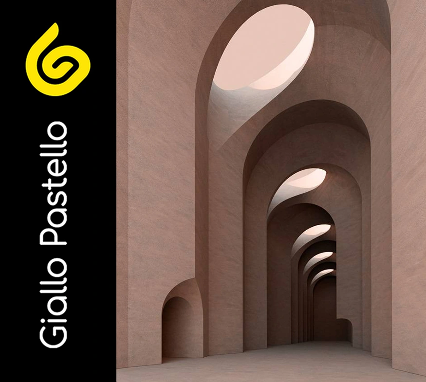 Complementi d'arredo in tonalità Mocha Mousse 2025 - Giallo Pastello Interior Design