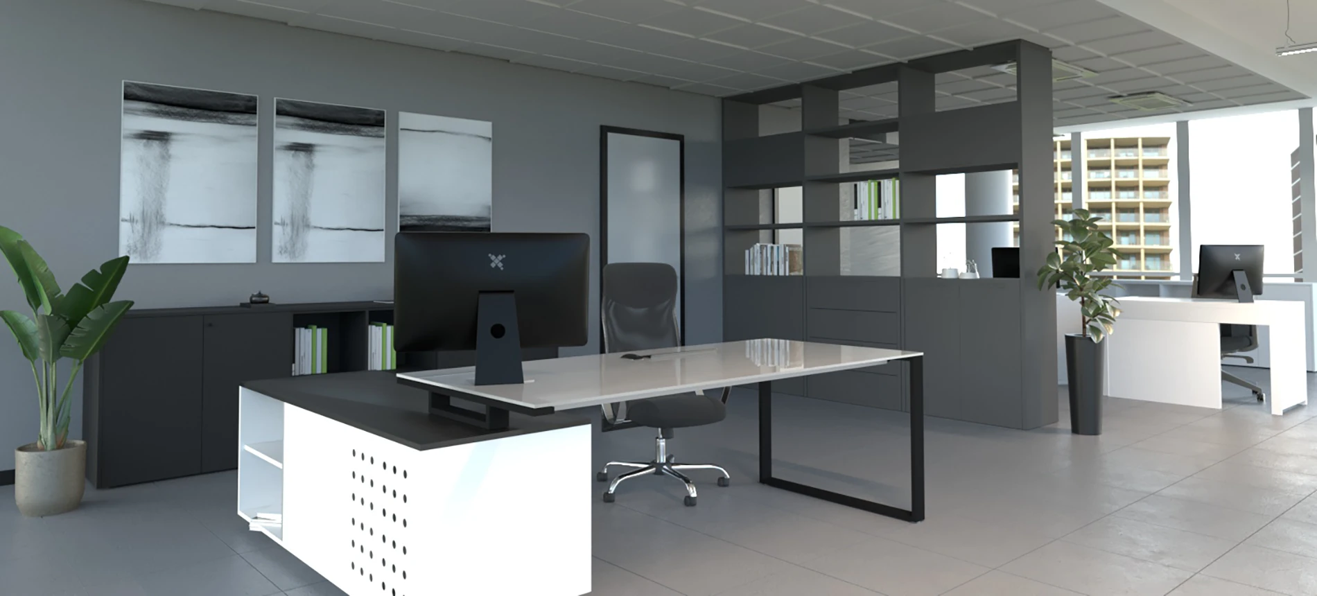 Progettazione Uffici Brescia - Giallo Pastello Interior Design Brescia Milano