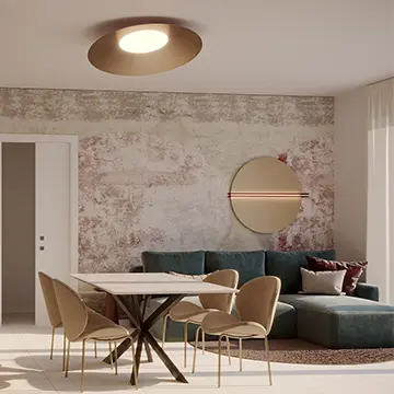 Ristrutturazione chiavi in mano a brescia area living - Giallo Pastello