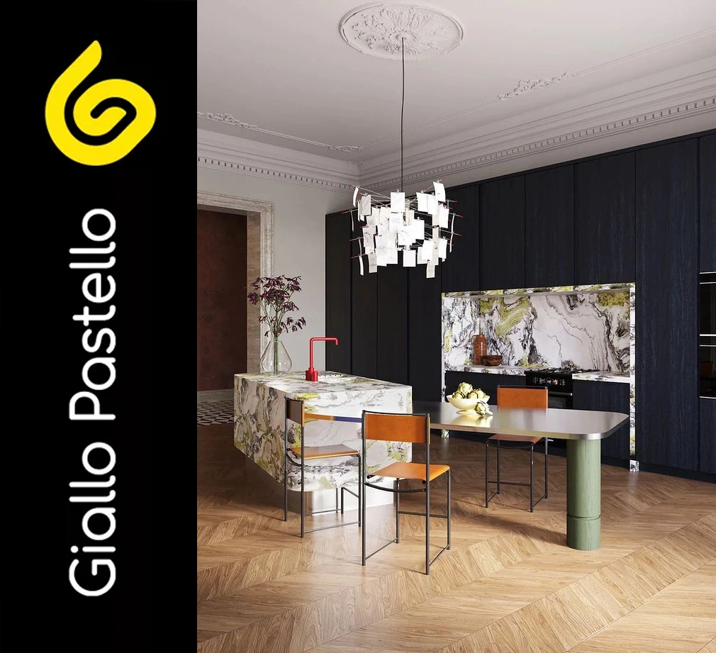 Giallo Pastello Interior Design Brescia - Ristrutturare la cucina - Cucina bianca e in legno