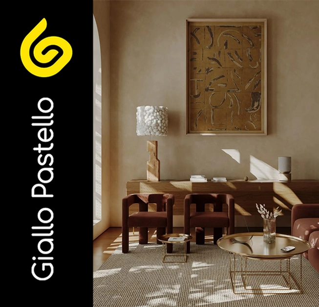 Arredo boho chic - Giallo Pastello