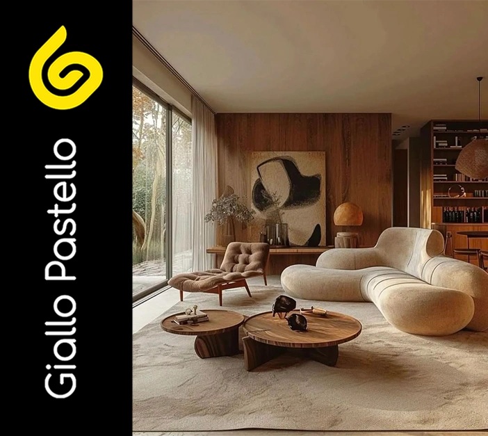 Arredo boho chic - Giallo Pastello