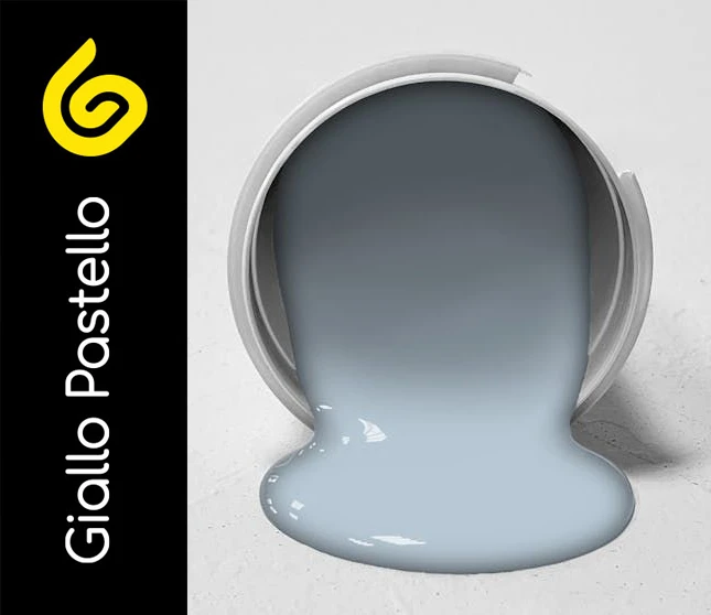 Spazi casa: pittura ad acqua - Giallo Pastello Interior Design Brescia Milano