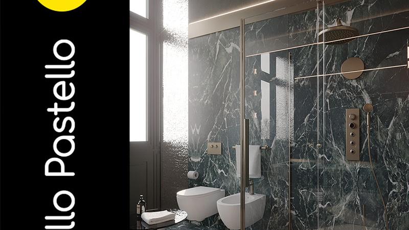Bagno Padronale Arredamento B&B Luxury Iseo - Giallo Pastello Interior Design Brescia