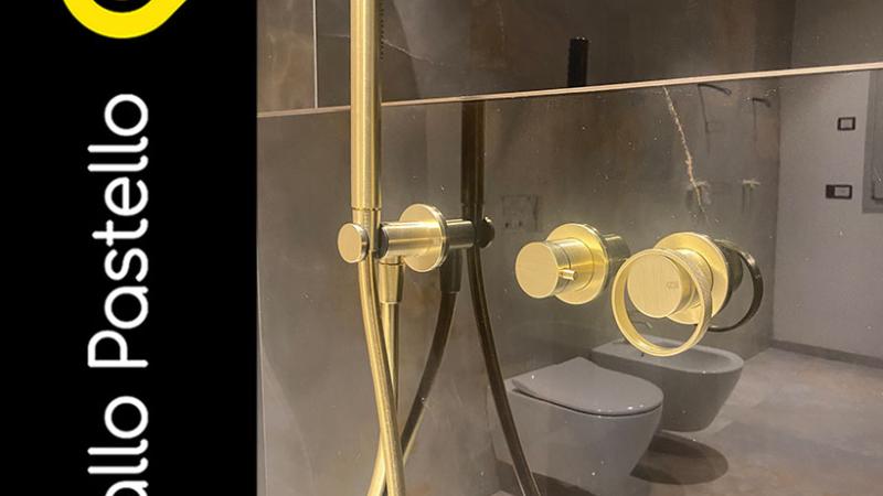 Dettagli bagno - Giallo Pastello