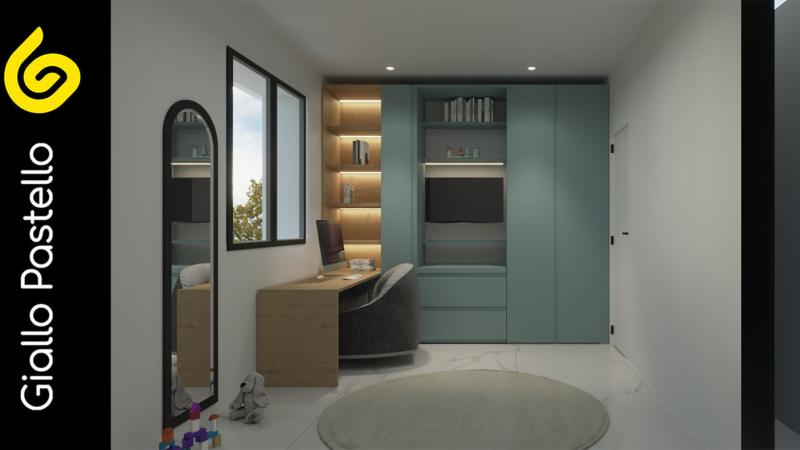 Studio in casa - Giallo Pastello Interior Design