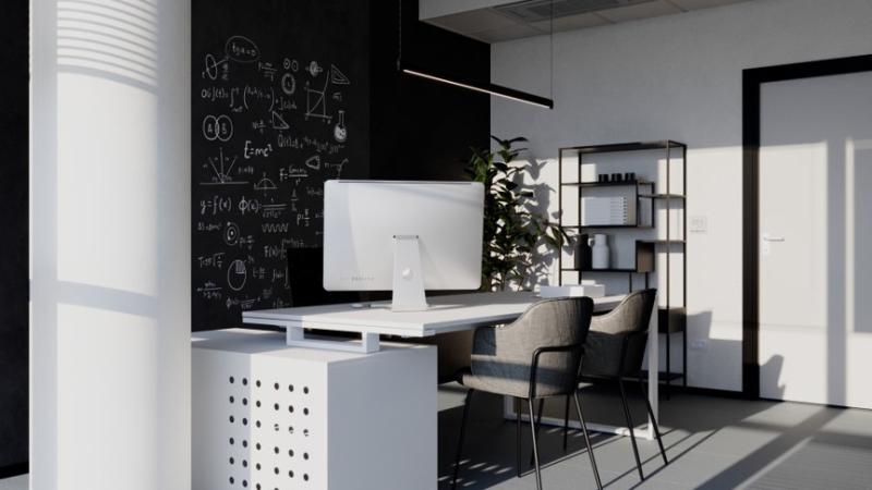 Progetto di Interior Design per Ufficio Personale: Minimalismo e Funzionalità