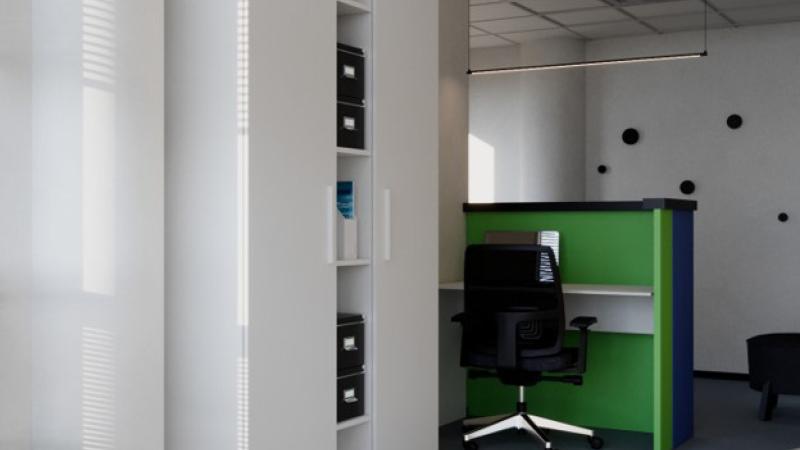 Progetto di Interior Design per Ufficio Personale: Minimalismo e Funzionalità