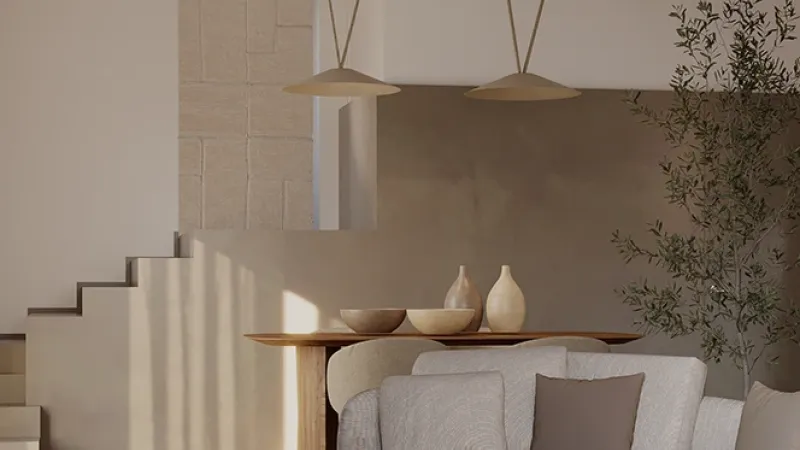 Restyling Living: Stile Japandi, tavolino da giorno - Giallo Pastello Interior Design